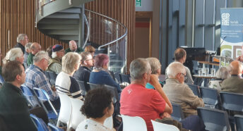 George Ridgway, CPRE Norfolk Treasurer, presents the 2022 accounts to the AGM